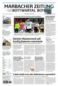 Marbacher Zeitung - 25. Januar 2018