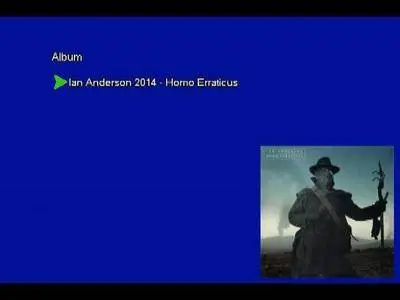 Ian Anderson - Homo Erraticus (2014) [Vinyl Rip 16/44 & mp3-320 + DVD]