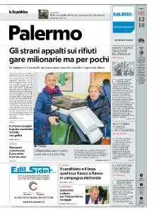 la Repubblica Palermo - 8 Dicembre 2018