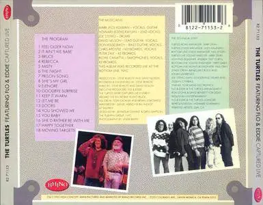 The Turtles featuring Flo & Eddie - Captured Live (1992) {Rhino R2 71153} (Frank Zappa related)