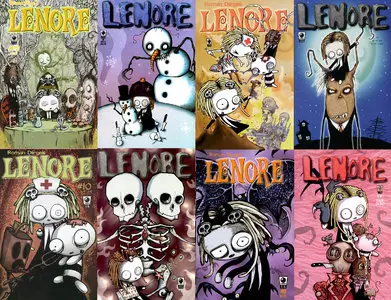 Lenore the Cute Little Dead Girl #1-12