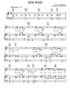 New wine - Hillsong Worship (Piano-Vocal-Guitar)