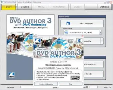 TMPGEnc DVD Author 3 with DivX Authoring v3.0.5.149 Retail  