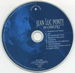 Jean-Luc Ponty - In Concert (2003) {Harmonia Mundi}