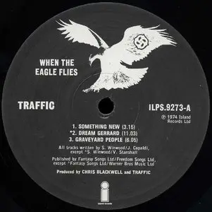 Traffic - When The Eagle Flies (Island 1974) 24-bit/96kHz Vinyl Rip