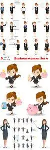 Vectors - Businesswoman Set 9