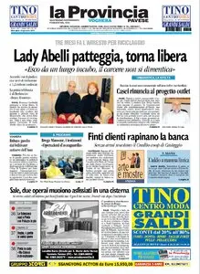 LA PROVINCIA PAVESE 13 GENNAIO 2010