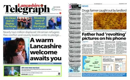 Lancashire Telegraph (Burnley, Pendle, Rossendale) – March 15, 2022