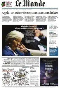 Le Monde et Supplément du Jeudi 29 Octobre 2015