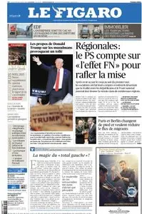 Le Figaro du Mercredi 9 Décembre 2015