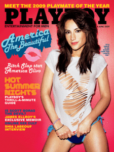 America Olivo (Playboy 06 2009 / USA)