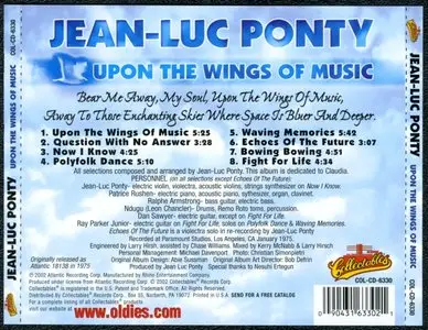 Jean-Luc Ponty - Upon The Wings Of Music (1975) {COL-CD-6330}
