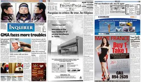 Philippine Daily Inquirer – November 22, 2011