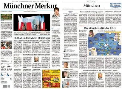 Münchner Merkur Wochenendausgabe vom 19./20. Februar 2011