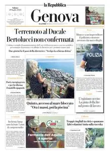 la Repubblica Genova - 29 Luglio 2023