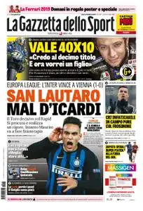 La Gazzetta dello Sport Puglia – 15 febbraio 2019