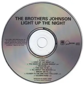The Brothers Johnson - Light Up The Night (1980) [1996, Remastered Reissue]