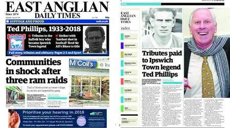 East Anglian Daily Times – January 10, 2018