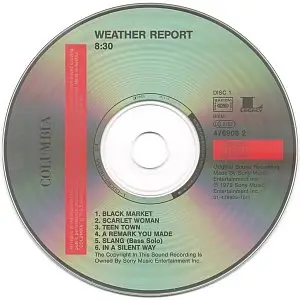 Weather Report - 8:30 (1979) [2CDs] {Columbia}