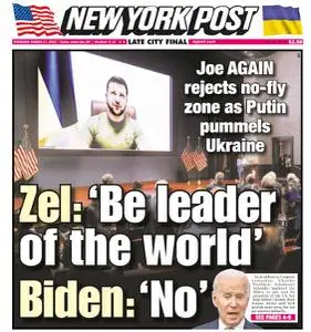 New York Post - March 17, 2022