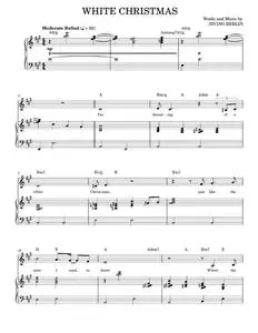 White Christmas - Irving Berlin (Piano Vocal)