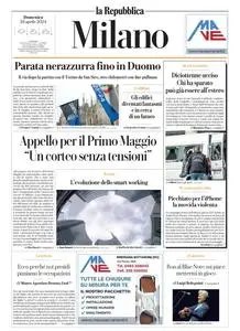 la Repubblica Milano - 28 Aprile 2024