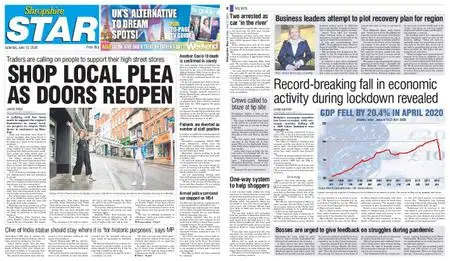 Shropshire Star Shrewsbury Edition – June 13, 2020