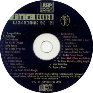 John Lee Hooker - The Classic Early Years 1948-1951 (2002) 4 CD Box Set