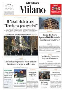 la Repubblica Milano - 2 Dicembre 2022