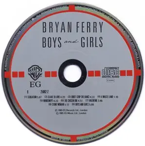 Bryan Ferry - Boys And Girls (1985) [W.German Target CD]