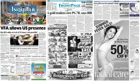 Philippine Daily Inquirer – April 29, 2011