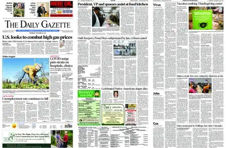 The Daily Gazette – November 24, 2021