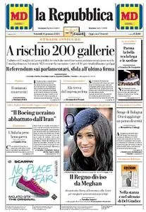 la Repubblica - 10 Gennaio 2020