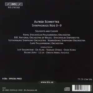 Alfred Schnittke - The Ten Symphonies (2009) {6CD Set, BIS Schnittke Edition, BIS-1767~68} (Item #26)