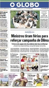 O Globo - 5 de setembro de 2014 - Sexta