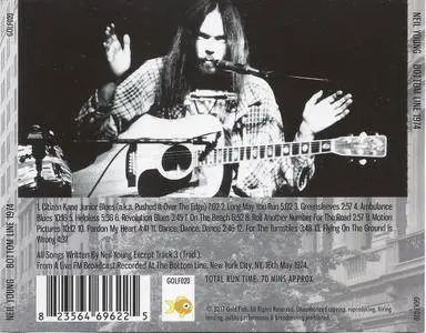 Neil Young - Bottom Line 1974: The New York Broadcast (2017) [Bootleg]