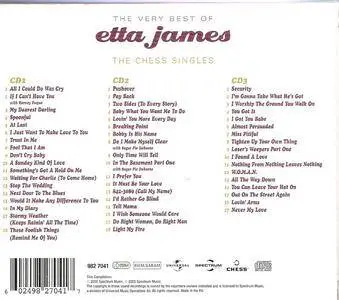 Etta James - The Very Best Of Etta James: The Chess Singles (3CD) (2005)