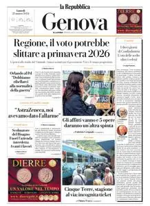la Repubblica Genova - 25 Marzo 2024
