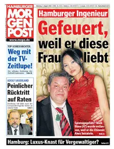 Hamburger Morgenpost vom 3 August 2010