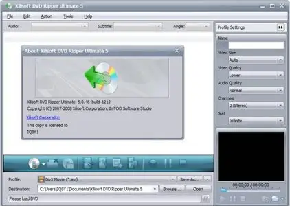 Xilisoft DVD Ripper Ultimate 5.0.46.1212