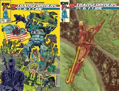 Transformers vs. G.I. Joe #0-8 (2014-2015) Complete