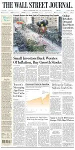 The Wall Street Journal - 26 November 2021