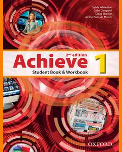 ENGLISH COURSE • Achieve • Level 1 • STUDENT'S BOOK with WORKBOOK and AUDIO (2014)