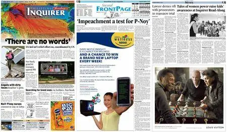 Philippine Daily Inquirer – March 13, 2011