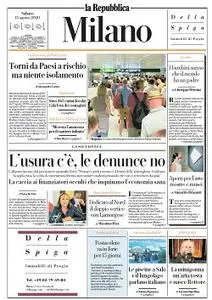 la Repubblica Milano - 15 Agosto 2020