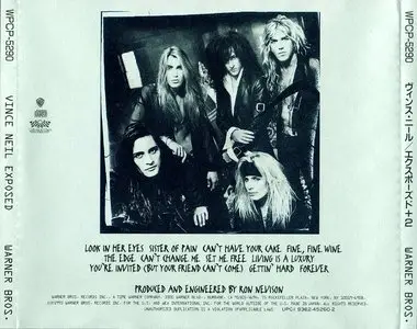 Vince Neil - Exposed (1993) {Japan 1st Press}