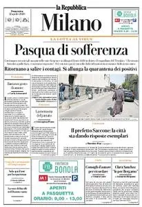 la Repubblica Milano - 12 Aprile 2020