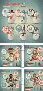 Vector - Christmass infographic