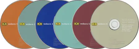 Webern - Boulez - Complete Webern (2000, Deutsche Grammophon # 457 637-2) [6x CD BOX] (RE-UP)