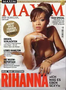 Rihanna in Maxim 2007 Germany